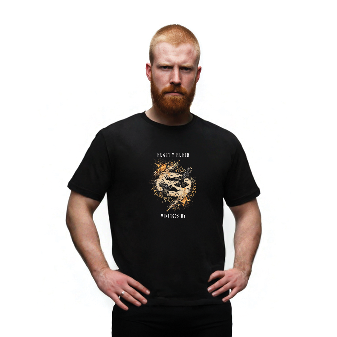 Remera Cuervos de Odin