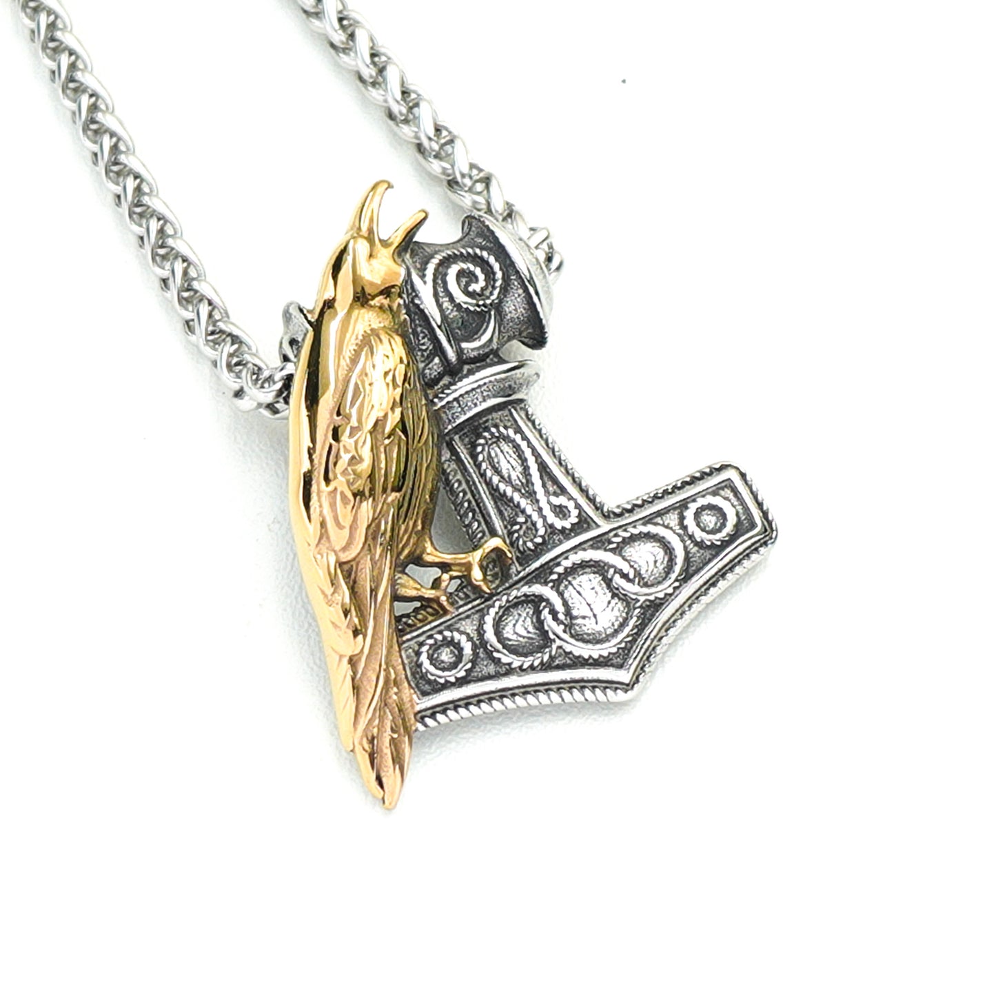 Collar Alas de Poder Oro