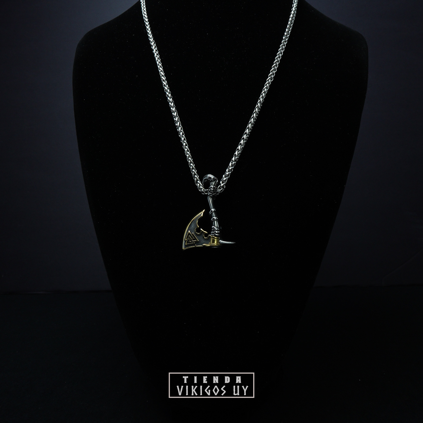 Collar Guerrero Forjado Dorado