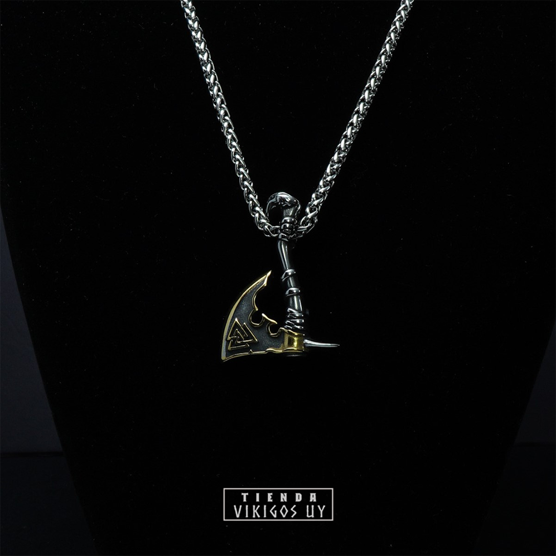 Collar Guerrero Forjado Dorado