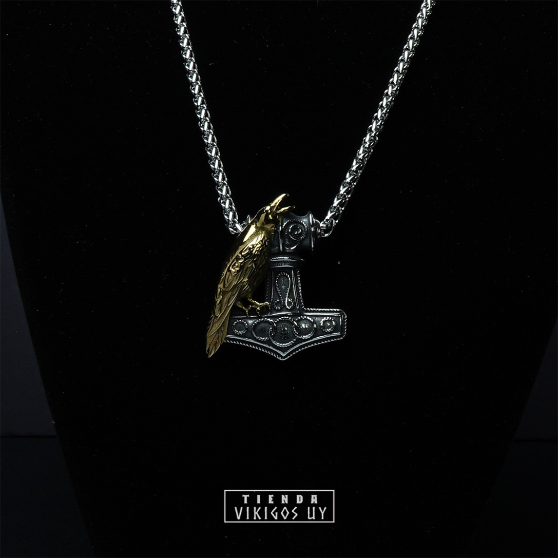 Collar Alas de Poder Oro