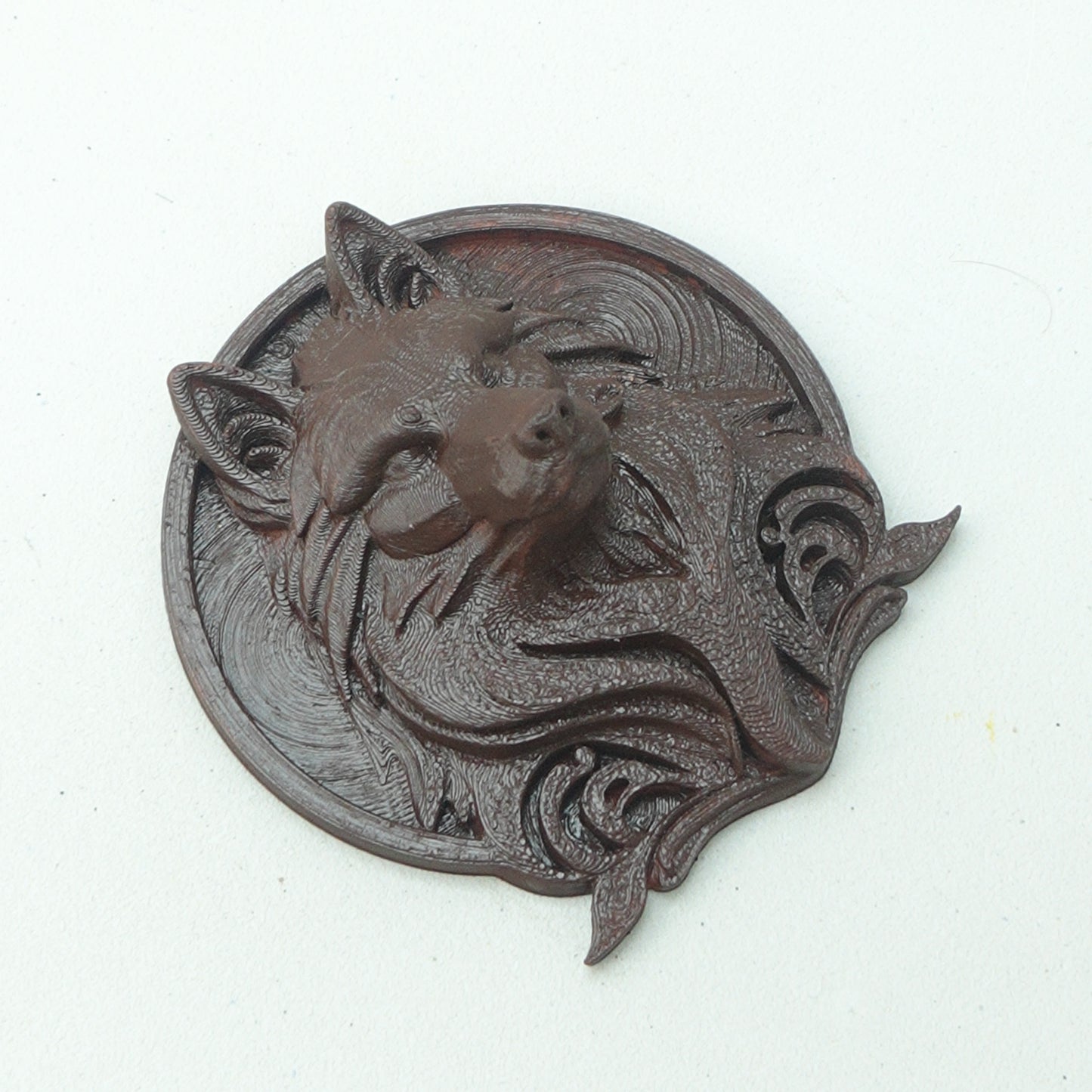 Lobo Placa Decorativa