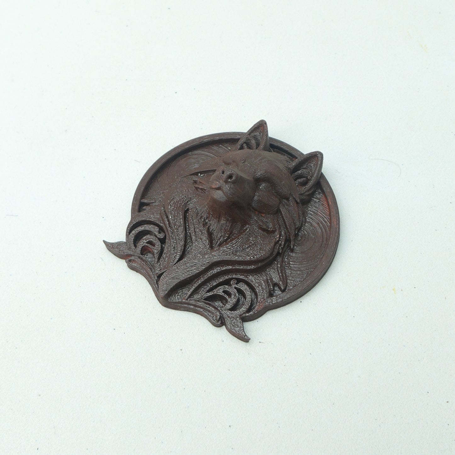 Lobo Placa Decorativa