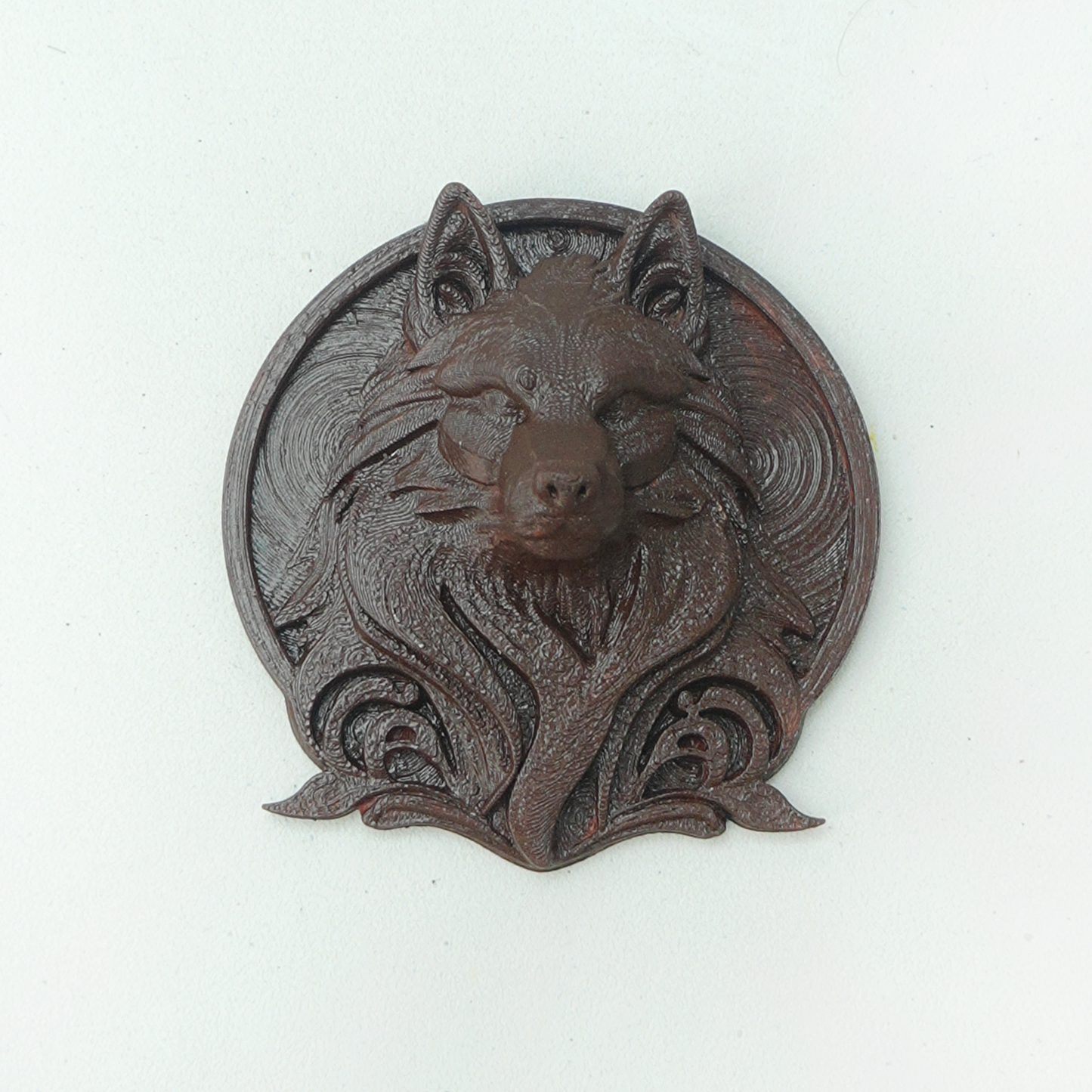 Lobo Placa Decorativa