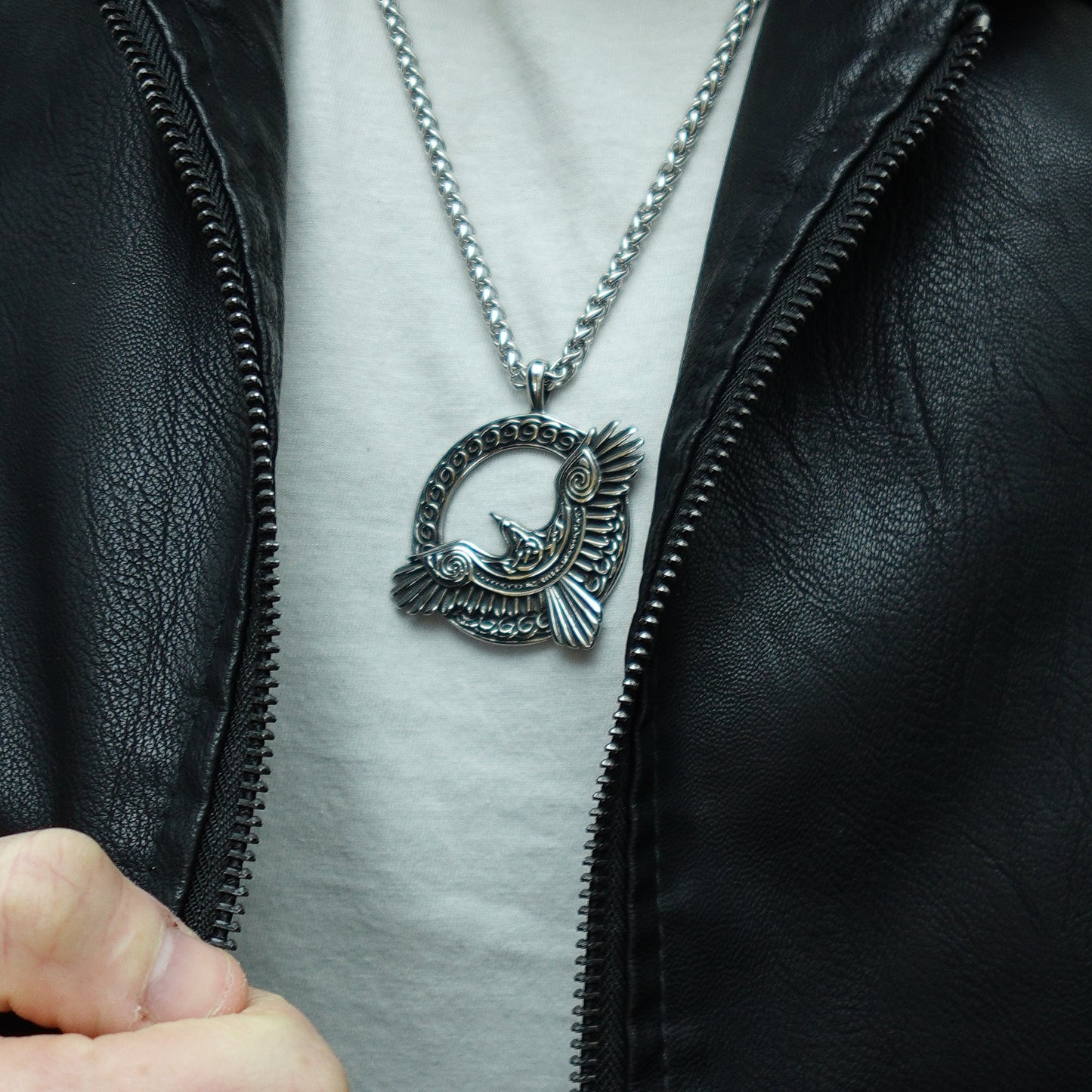 Collar Libertad Infinita Plateado