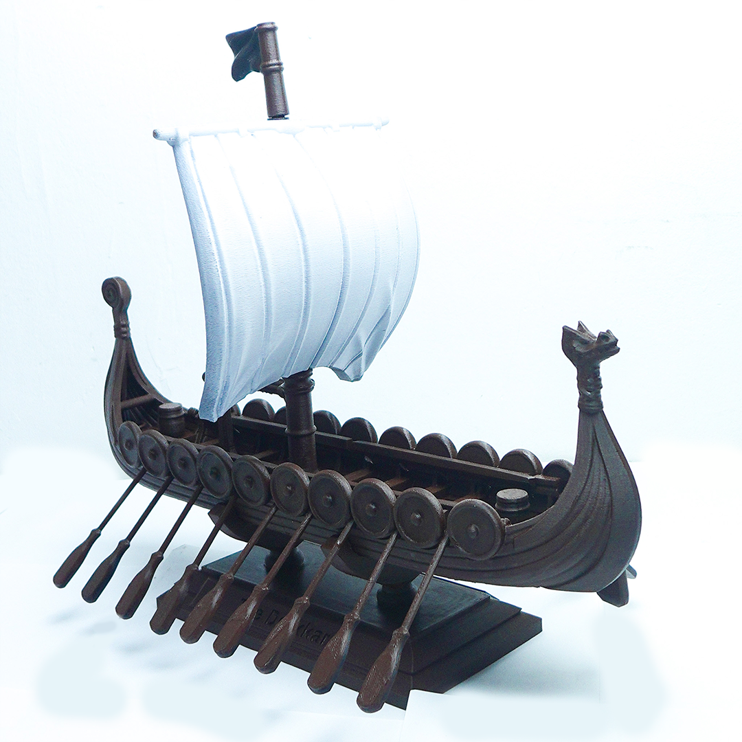 Drakkar decorativo 41cms