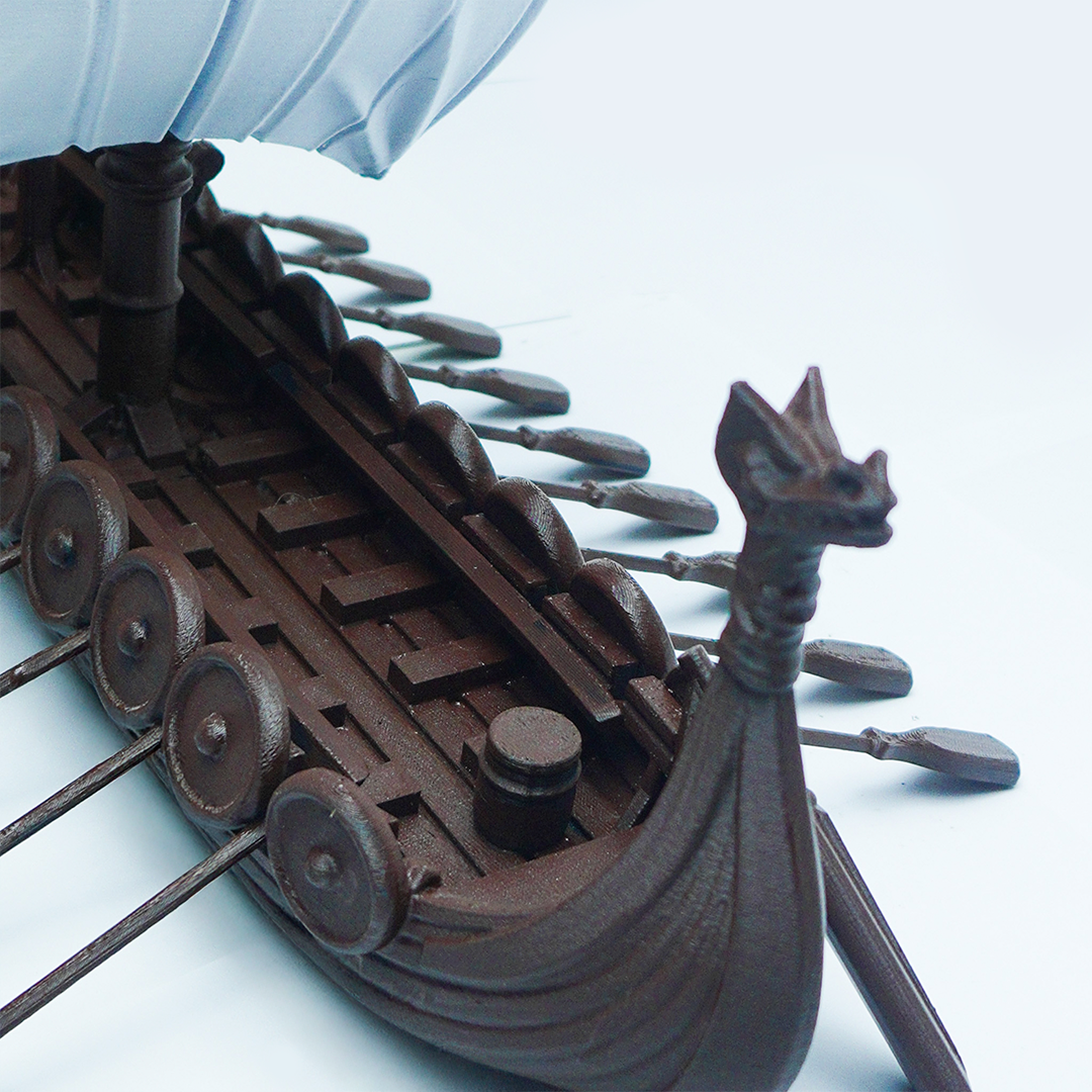 Drakkar decorativo 41cms
