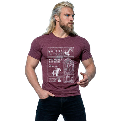 Remera Legado Bordeaux