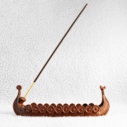 Porta Inciensos Drakkar Vikingo