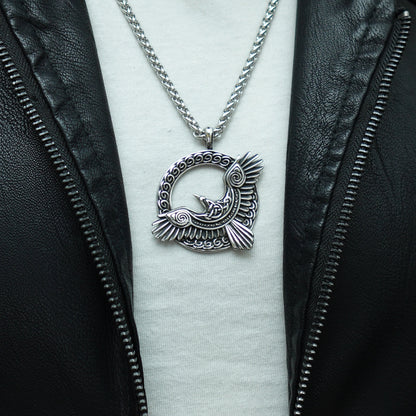 Collar Libertad Infinita Plateado