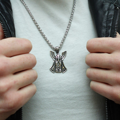 Collar Padre de Dioses Plateado