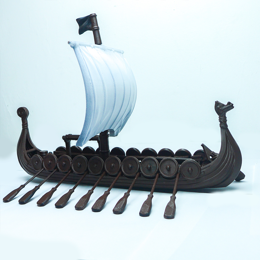 Drakkar decorativo 41cms