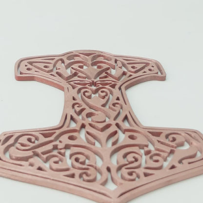 Mjölnir Placa Decorativa